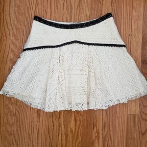 NWT Free People lace skirt